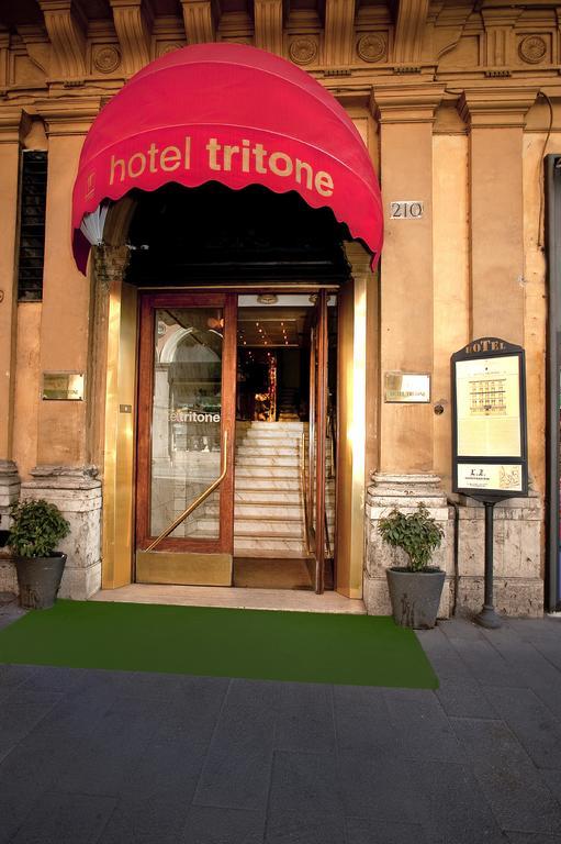 Hotel Tritone Рим Экстерьер фото